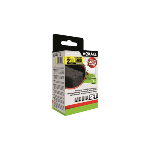 Aquael MEDIA SET STANDARD FANFILTER MINI вкладыш губка (1 шт.)