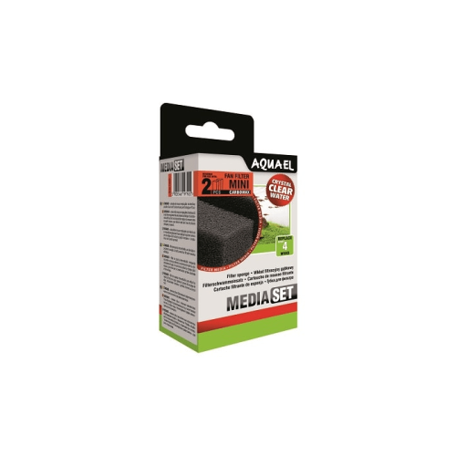 Aquael MEDIA SET CARBOMAX FANFILTER MINI вкладыш губка (1 шт.)
